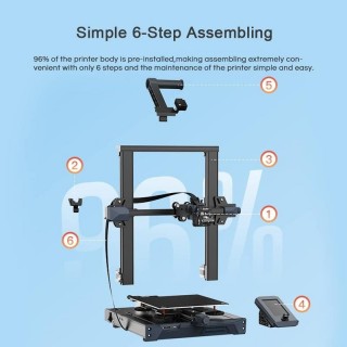  Creality Ender 3 S1 Pro V-Slot 3D Printer Autolevel Direct Drive Hotend